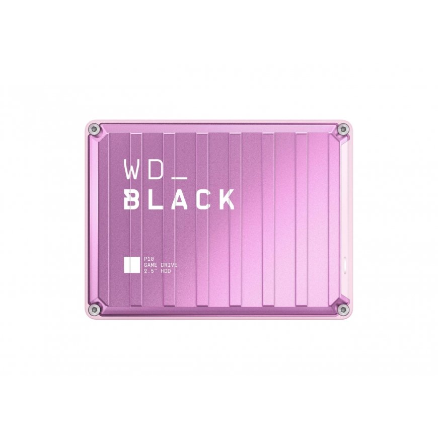 Western Digital WDBZ7D0040BPK-WESN išorinis kietasis diskas 4 TB C tipo USB 3.2 Gen 1 (3.1 Gen 1) Rožinė