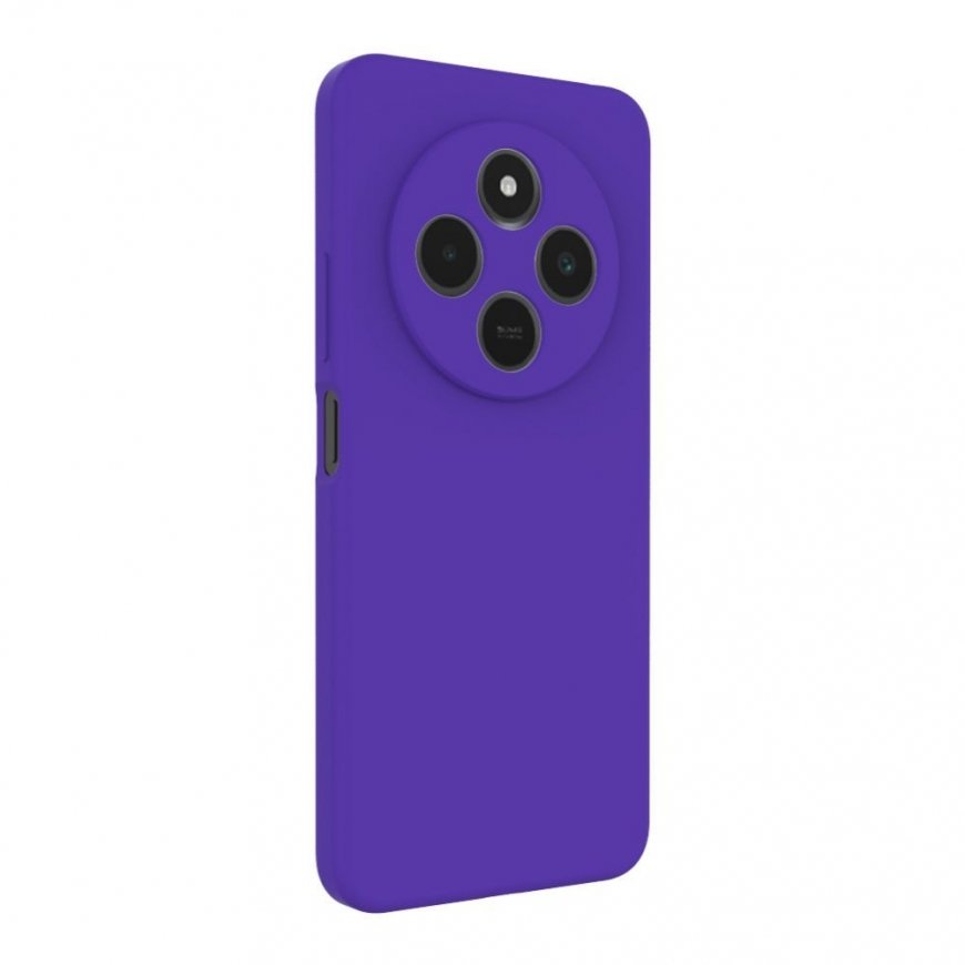Xiaomi Redmi 14C Premium Magnetic Soft Touch Silicone Case Purple