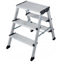 Krause 126030 step stool Aluminium Aluminium, Black Krause 126030 step stool Aluminium Aluminium, Black