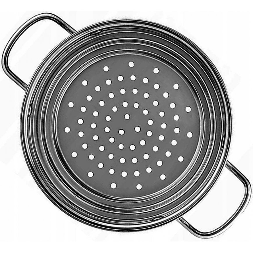 Ambition Acero steaming strainer for pots, 16/18/20 cm – 3