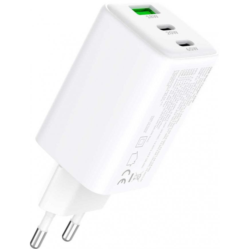 Yenkee VOLT Charger 3xUSB / 65W -YAC G65