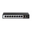 Extralink EX.3906 verkkokytkin Hallitsematon L2 Fast Ethernet (10/100) Power over Ethernet -tuki 1U 