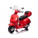 Pojazd na akumulator Vespa GTS Super czerwony Milly Mally Pojazd na akumulator Vespa GTS Super czerwony Milly Mally