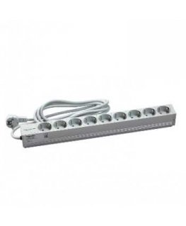 SCHNEIDER ELECTRIC ACTASSI 1U PDU POWER DISTRIBUTION RAIL - 9 SOCKETS 19P VDE