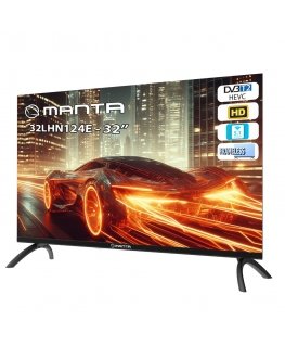 Manta 32LHN124E телевизор 81,3 cm (32") HD Черный 180 cd/m²