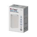 Oprawa Kinkiet Ścienny Góra Dół V-TAC 4W LED Biała IP65 VT-844-W-N 3000K 400lm Oprawa Kinkiet Ścienny Góra Dół V-TAC 4W LED Biała IP65 VT-844-W-N 3000K 400lm