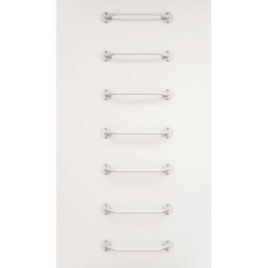 Wall/ceiling mounted climbing ladder SANRO-R, set of 7, white – 3