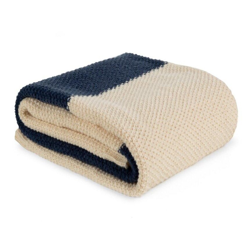 Eurofirany BLANKET/PLED/4 130X170 BEIGE+Black – 2