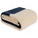 Eurofirany BLANKET/PLED/4 130X170 BEIGE+Black