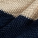 Eurofirany BLANKET/PLED/4 130X170 BEIGE+Black