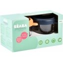 BEABA 2-PACK GLASS CUPS (250 ML), NIGHT BLUE/HONEY