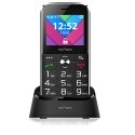 myPhone Halo C 5,59 cm (2.2") 126 g Melns Gados vecāku cilvēku tālrunis myPhone Halo C 5,59 cm (2.2") 126 g Melns Gados vecāku cilvēku tālrunis