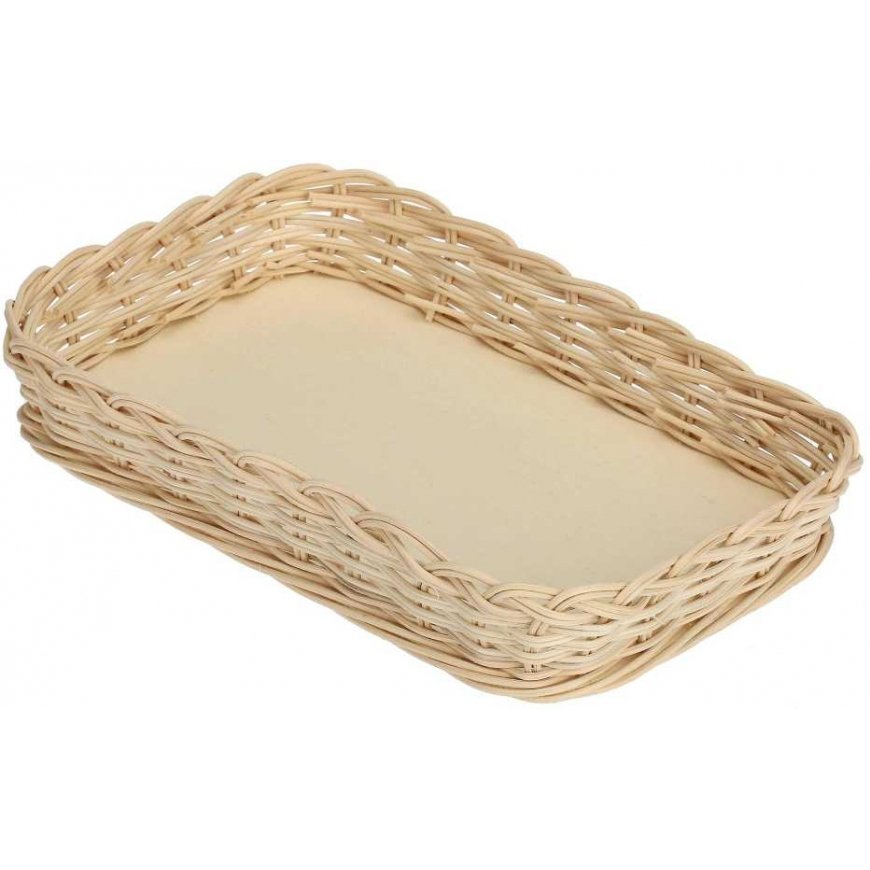 Wicker basket for midollino baking dish - brown, 31 cm
