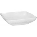 Set of 6 square shallow Florentina bowls - white, 22 cm