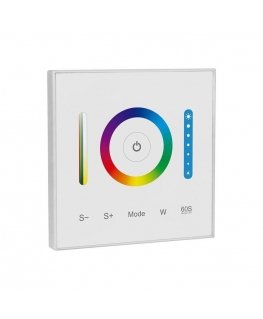 Kontroller Kontroller Kaugjuhtimispult Klaasseinapaneel 3in1 V-TAC RGB+CCT 1-tsooniline VT-2433