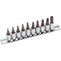 Socket set Condor Werkzeug C24003 1/4'' T8-T45 10 pcs. Socket set Condor Werkzeug C24003 1/4'' T8-T45 10 pcs.