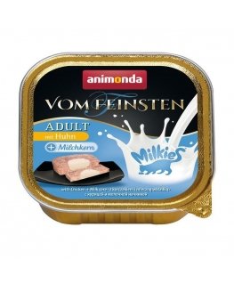ANIMONDA Vom Feinsten Adult Milkies with Turkey and Milky Filling - Wet Cat Food - 100g