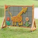 MASTERKIDZ wooden wall XXL board Scientific Creative STEM WALL Outdoor MASTERKIDZ wooden wall XXL board Scientific Creative STEM WALL Outdoor