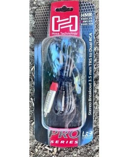 Hosa - PRO TRS Cable 3.5mm - 2 x RCA 1.8m