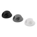 Deltaco CM509 cable organizer Desk Cable holder Black, Grey, White 6 pc(s) Deltaco CM509 cable organizer Desk Cable holder Black, Grey, White 6 pc(s)