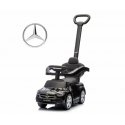 Jeździk z rączką Pojazd Mercedes C-Class deluxe black czarny Milly Mally