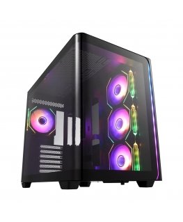 Fortron FSP Geh Midi M580-WA ATX/M-ATX/M-ITX o.N. Baltas retail