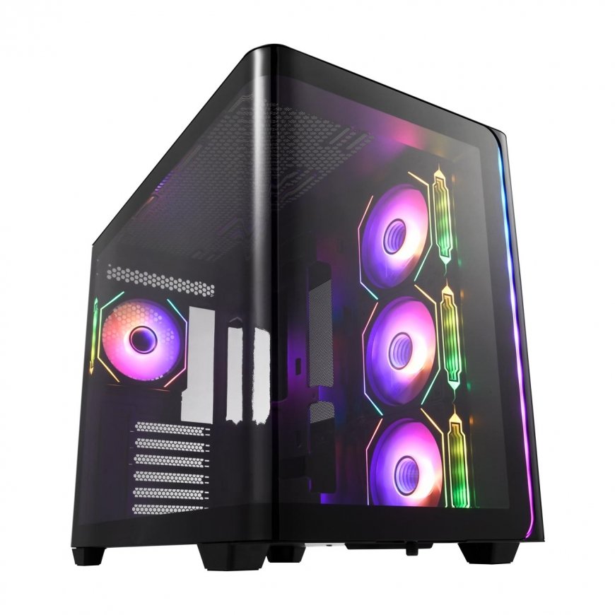 Fortron FSP Geh Midi M580-WA ATX/M-ATX/M-ITX o.N. Baltas retail
