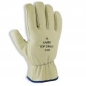 Gloves Uvex Top Grade 8400, leather, gathered cuff, size 11