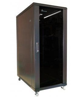Extralink Шкаф телекоммуникационный 37U 600x600 Черный установка на пол