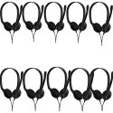 EPOS SENNHEISER EDU 10 Headphones, 3.5MM PLUG FOR PC, MAC, CHROMEBOOK, Tablet - BUNDLE INCL 10PCS