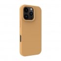 Apple iPhone 16 Pro Premium Magsafe Soft Touch Silicone Case Desert Titanium