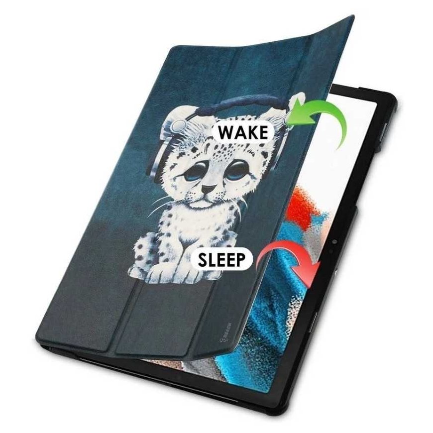 Case Reach Smart Leather Samsung X210/X215/X216 Tab A9 Plus 11.0 sad cat – 2