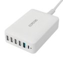 Deltaco USBC-MO100 mobiililaitteen laturi Universaali Valkoinen AC, USB Sisätila Deltaco USBC-MO100 mobiililaitteen laturi Universaali Valkoinen AC, USB Sisätila