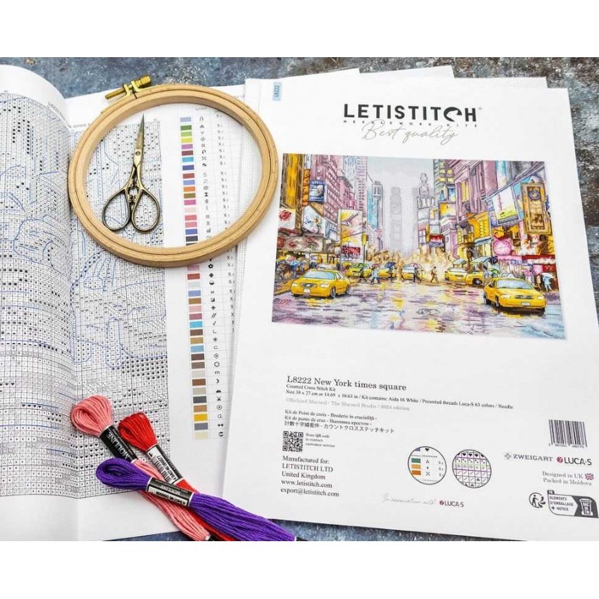 luca S Embroidery kit 38x27cm SLETIL8222 – 3