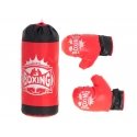 Boxing bag and gloves set Boxing bag and gloves set