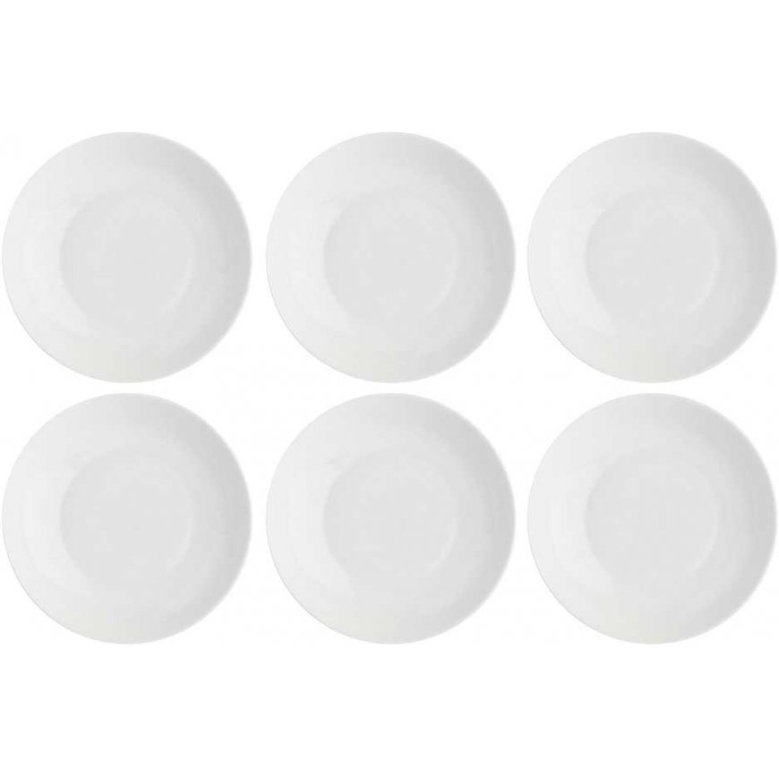 LA PORCELLANA BIANCA ESSENZIALE Rinkinys 6 sriubos lėkštės 20 cm