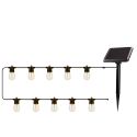 Telforceone Forever Light LED solar string SUNARI FLS-60 7.5m 10 bulbs IP44
