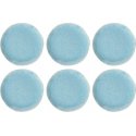 ROSE&TULIPANI CONCERTO FUSE AZZURRO Komplektis 6 salatitaldrikut 22 cm ROSE&TULIPANI CONCERTO FUSE AZZURRO Komplektis 6 salatitaldrikut 22 cm