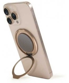 UNIQ Gripfit 360 Magnetic Mount&Kickstand Magnetic Holder grey/flint grey