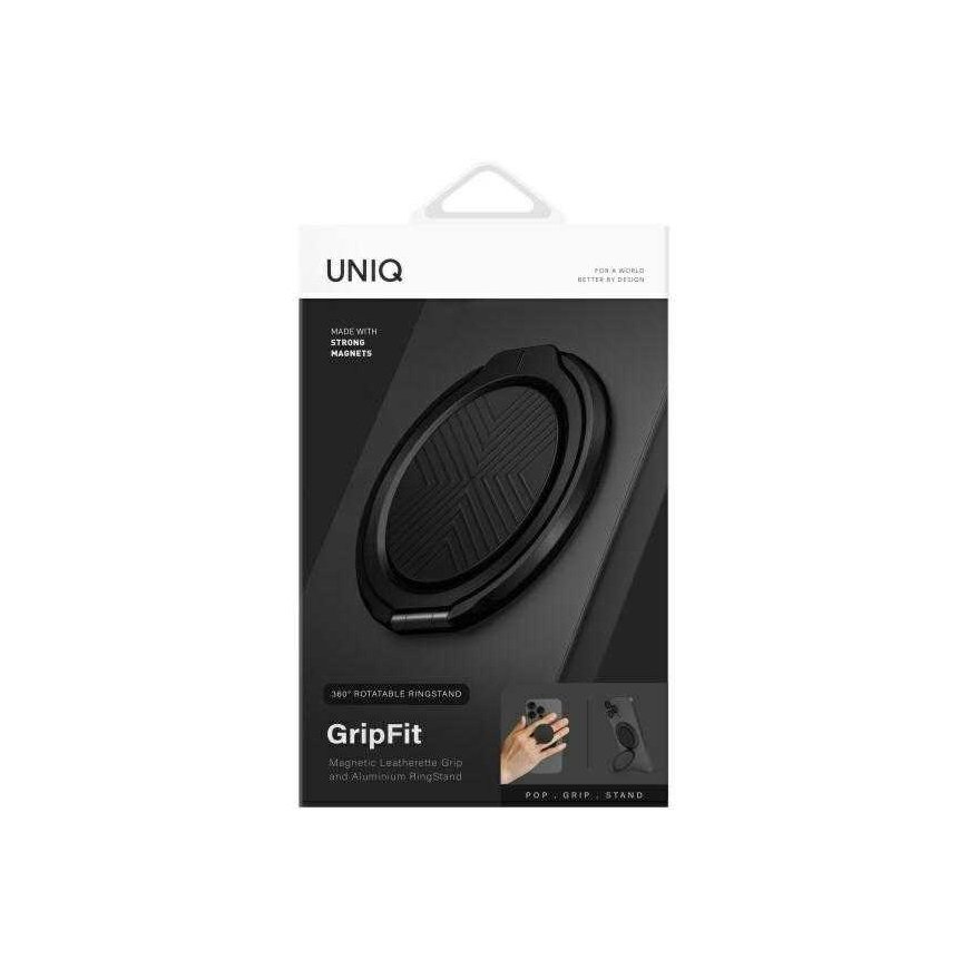 UNIQ Gripfit 360 Magnetic Mount&Kickstand Magnetic Holder black/midnight black – 2
