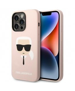 Karl Lagerfeld KLHCP14LSLKHLP iPhone 14 Pro 6,1" hardcase różow