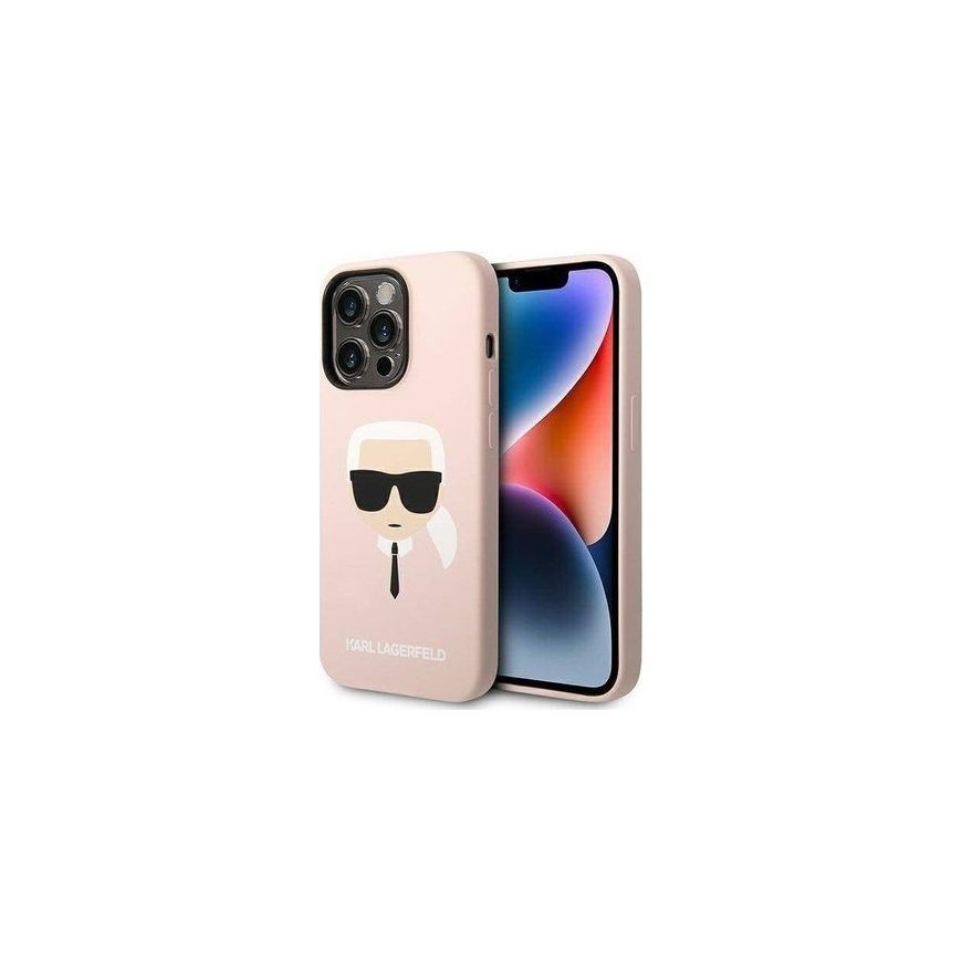 Karl Lagerfeld KLHCP14LSLKHLP iPhone 14 Pro 6,1" hardcase różow – 2
