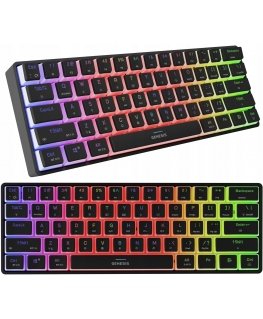 Genesis Thor 660 G2 RGB biała Gateron Brown
