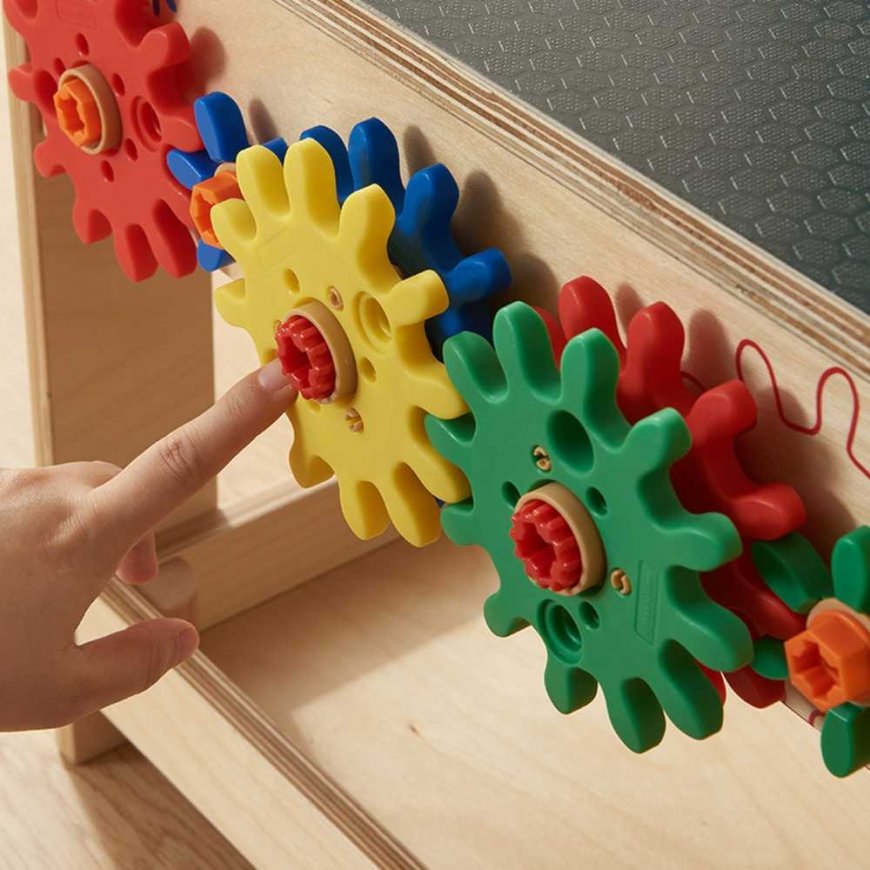 MASTERKIDZ XXL Montessori STEM wooden workshop with tools – 5