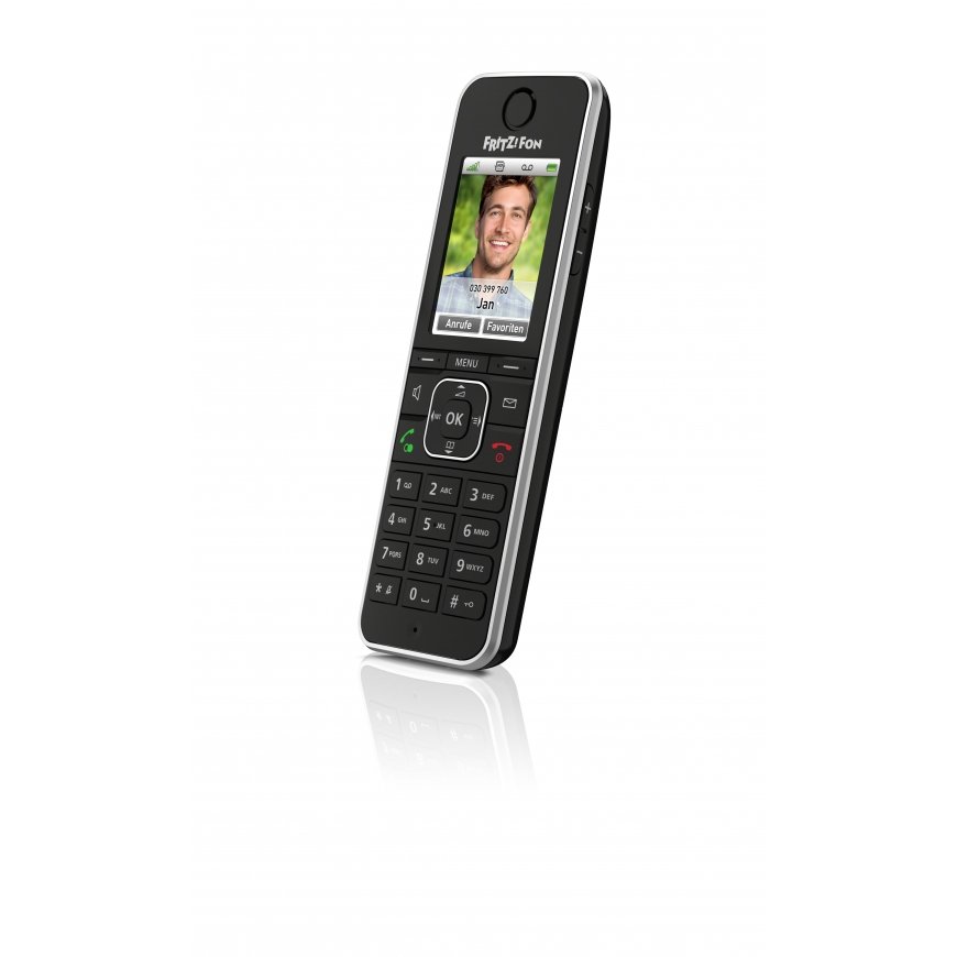 FRITZ!Fon C6 DECT telefons Zvanītāja ID Melns – 3