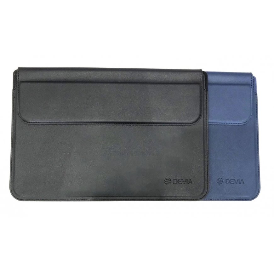 Devia Ultra-Thin MacBook Leather bracket bag
