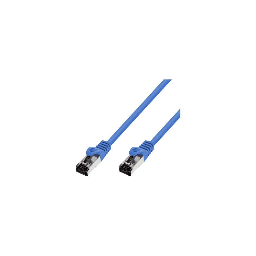 Extralink Cat.8.1 S/FTP 15m 10G Blue | Patchcord LAN | Miedź Kabelis sieciowy skrętka