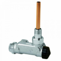 Heimeier Thermostatic valve EZ double system corner nickel-plated DN15 Heimeier Thermostatic valve EZ double system corner nickel-plated DN15
