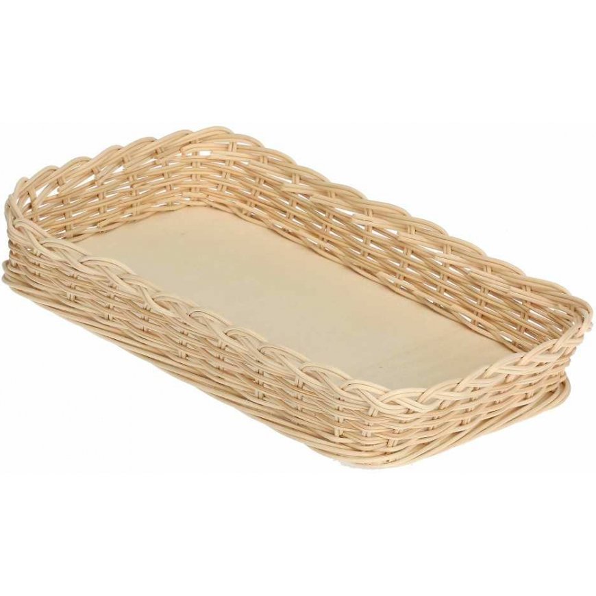 Wicker basket for midollin baking dish - brown, 35 cm