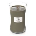 WoodWick Frasier Fir vahakynttilä Pyöreä Meripihka, Seetripuu, Myski, Valkohankajäkälä Oliivi 1 kpl WoodWick Frasier Fir vahakynttilä Pyöreä Meripihka, Seetripuu, Myski, Valkohankajäkälä Oliivi 1 kpl